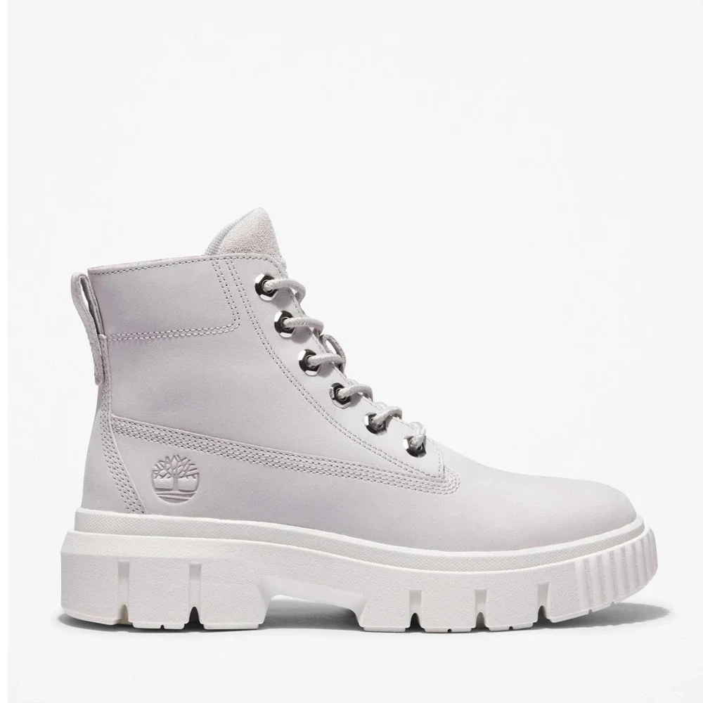 Timberland‎ Greyfield Light Grey Nubuck Boots TB0A5RPR032 Women's Size 9.5